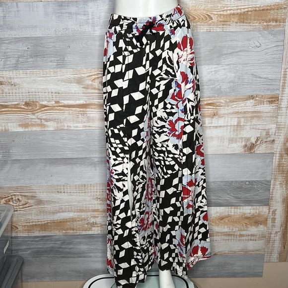 Free People Fp Movement Abs Tracker Printed Split Leg Pants...
